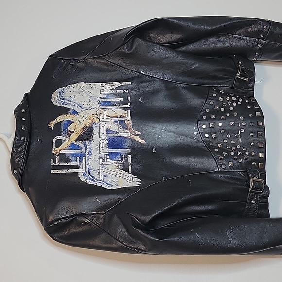 Wilson's Led Zeplin Leather jacket size Medium. Flawless condition ✨️ - Picture 3 of 15